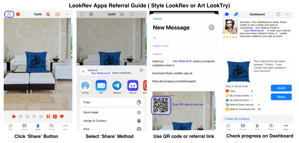 Use Referral Link In Apps